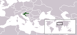 Croatia map