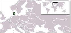 Denmark map