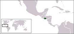 El Salvador map