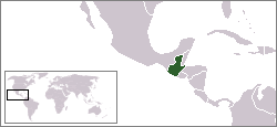 Guatemala map