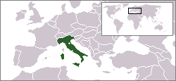 Italy map