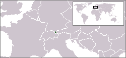 Liechtenstein map