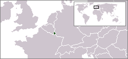 Luxembourg map