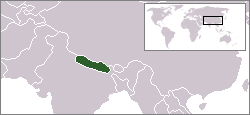 Nepal map