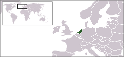 Netherlands map