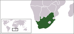 South Africa map