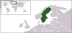 Sweden map