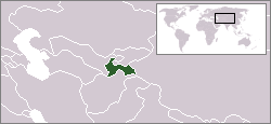 Tajikistan map